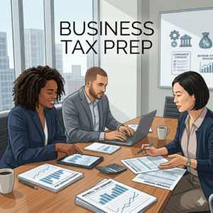 Business Tax Prep (1% gross income)