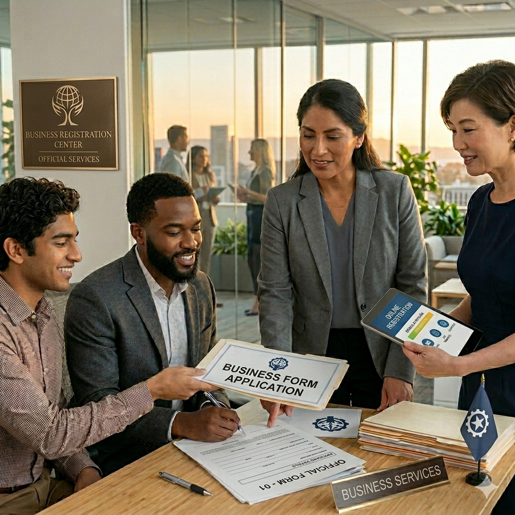 Register business with State (Sales/Unemployment)